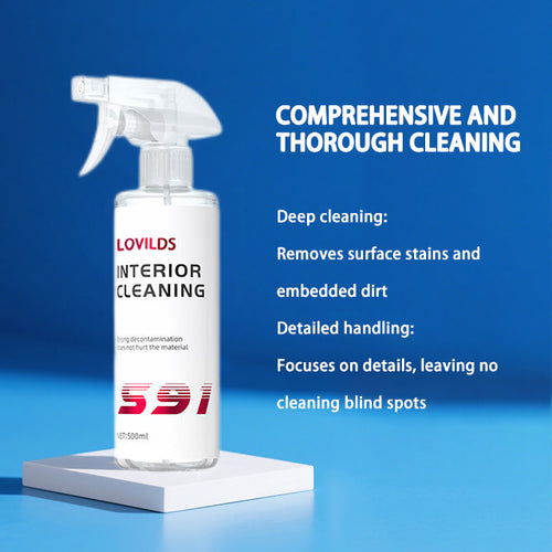 🔥Hot Sale：Premium Car Interior Cleaner – Safe & Streak-Free!