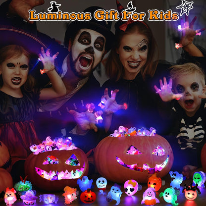 Shining Halloween! LED Halloween Rings — The Perfect Little Gift to Light Up the Holiday!