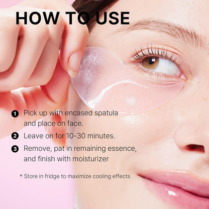 LOVILDS™ Peptide Collagen Hydrogel Eye Patch – Reduce Puffiness in Just 10 Minutes!