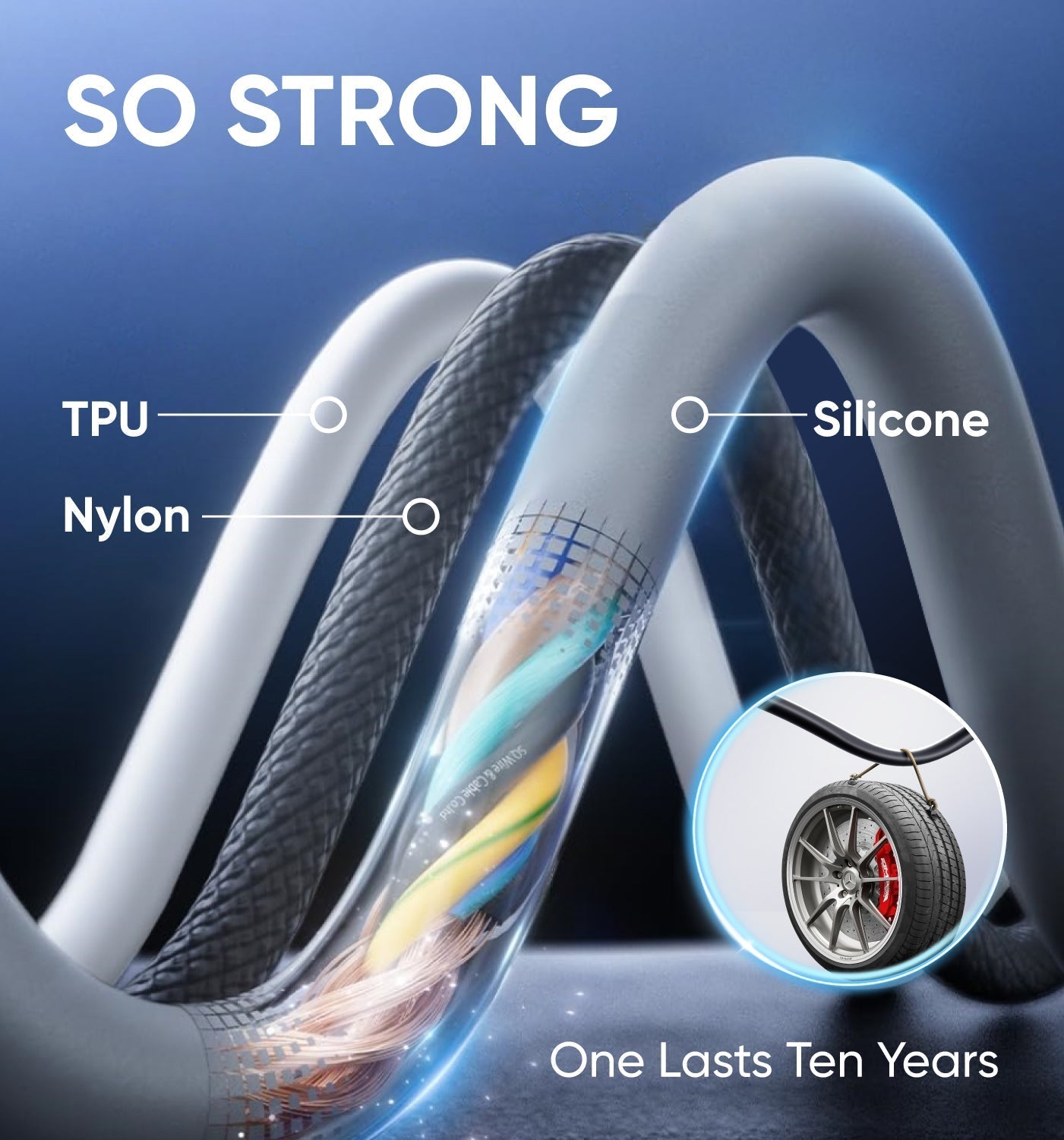 ⚡4-in-1 USB Charging Cable  fast charging