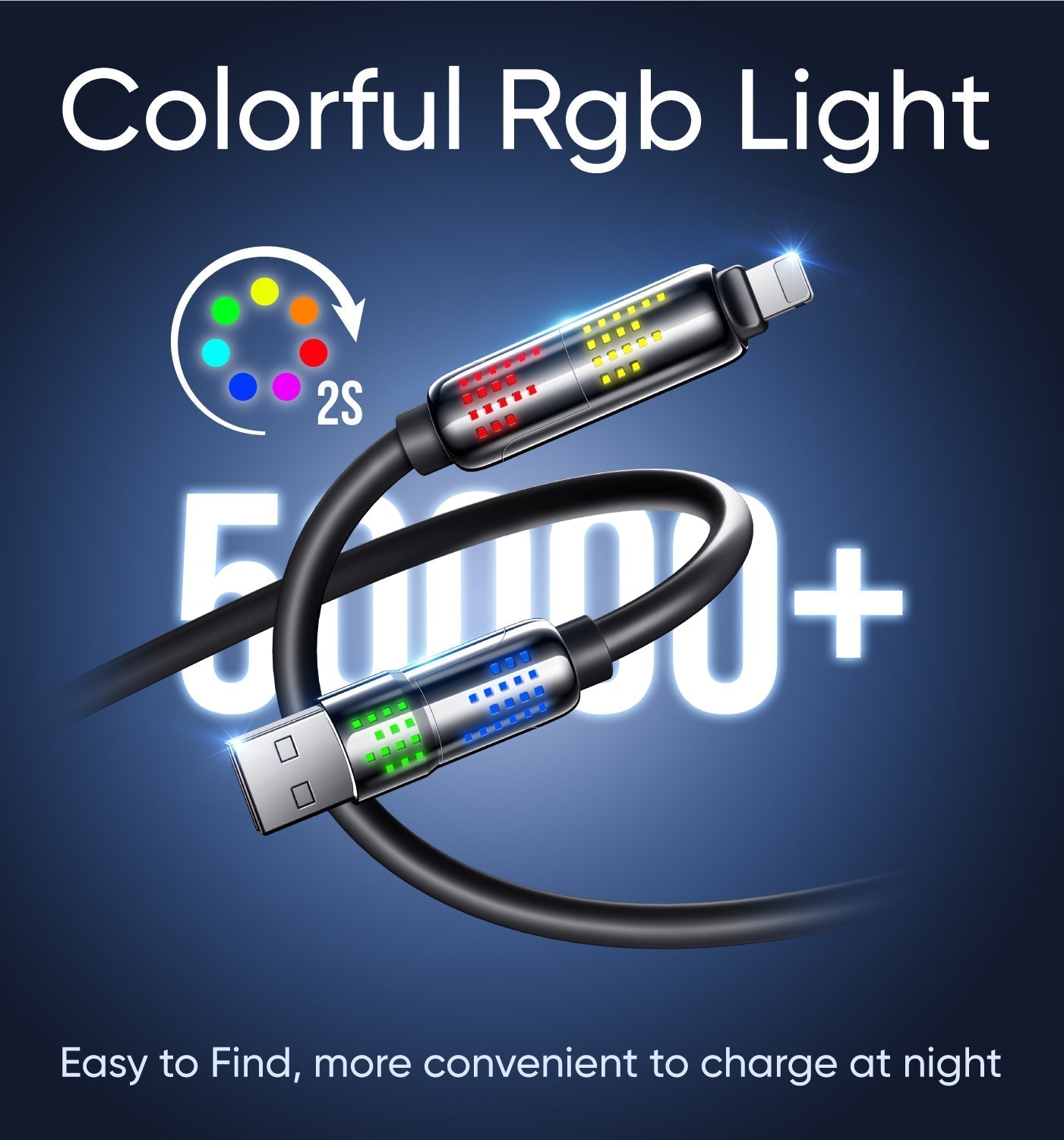 ⚡4-in-1 USB Charging Cable  fast charging
