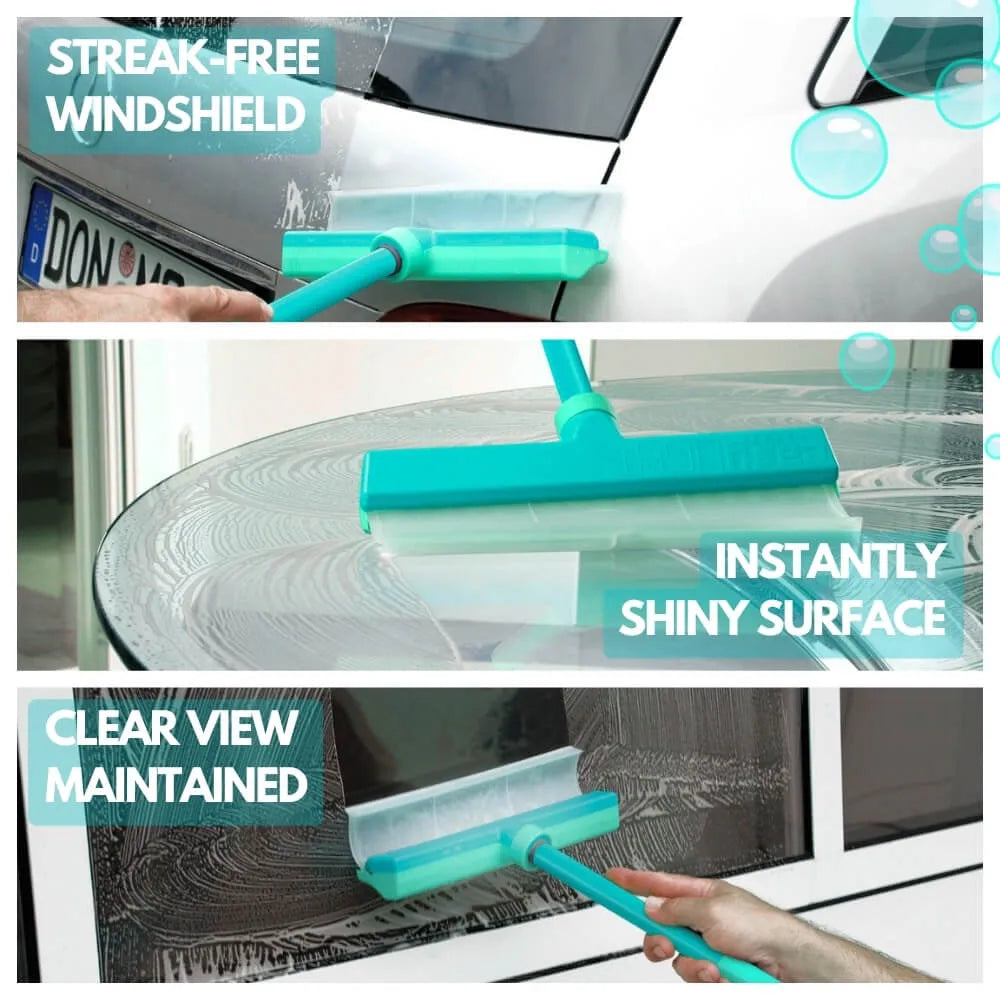 Alisanda™⭐⭐⭐ Final 4 Hours: 67% OFF  Recyclable Silicone Window Squeegee Kit