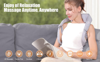 Relaxation at Your Fingertips: Neck & Shoulder Massager
