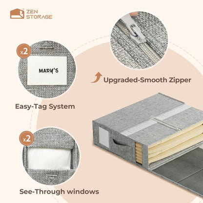 Multi-Use Storage Bags | 📦 Keep Your Bedding Neat & Organized with Space-Saving Storage!